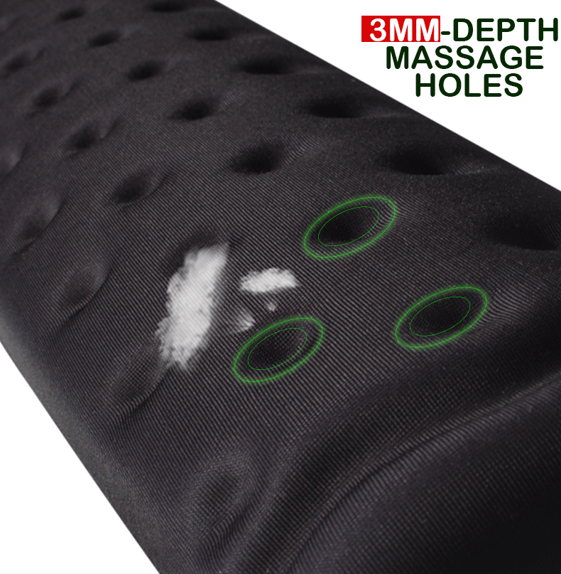 Repose-poignets ergonomique en mousse à mémoire de forme pour souris et clavier, coussin de soutien pour le travail de bureau et les jeux PC, soulagement des douleurs et de la fatigue